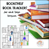 Bookshelf Bookmark Reading Trackers Vases and Jars Theme