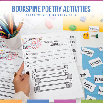 Book Spine Poetry Activities | Book Spine Poetry Fun | TPT