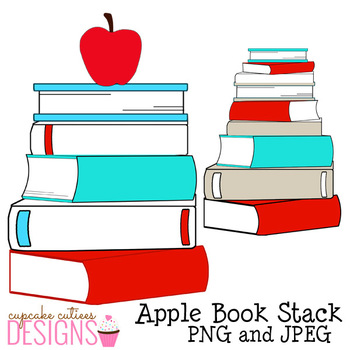 book stack clip art