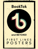 BookTok and Beyond! // First Lines Quote Posters