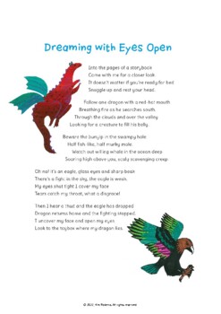 Preview of Bookweek - Dreaming with Eyes Open