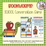Bookworms School Conversation Game Boom Cards