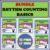 Boom™ Card BUNDLE Rhythm Counting Basics Quarter/8th Combination Three 8th Rests