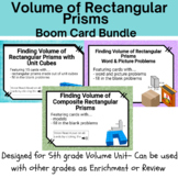 Boom Card Bundle - Volume of Rectangular Prisms Task Cards
