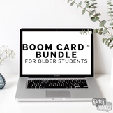 Boom™️ Card Bundle for Older Students [teletherapy, e-learning]