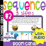 Boom Card Deck*: #2 Sequence the Story 3 Picture Sequencin