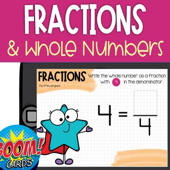 turning fractions into whole numbers