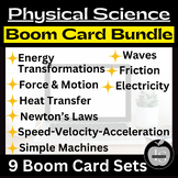 Boom Card Science Bundle-Heat Transfer-Energy Transformati