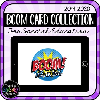 Preview of Boom Card Bundle for Special Education/ Speech Therapy (Distance Learning)