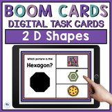 Boom Cards 2D Shapes Digital Distance Learning Kindergarte