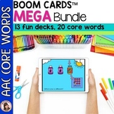 Boom Cards™ AAC Core Words MEGA Bundle 1 for Autism, Speci