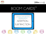 Boom Cards Addition Subtraction Learning Progression Kindergarten