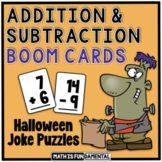 Addition and Subtraction Math Fact Practice | Boom Cards |