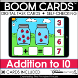 Boom Cards™ Addition to 10 | Kindergarten