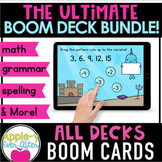 Boom Cards - All Decks Bundle - Grammar | Spelling | Math