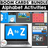 Boom Cards Alphabet Activities Bundle (Digital Task Cards)