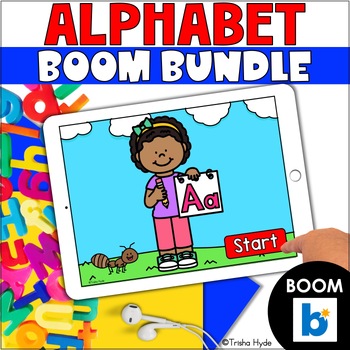 Preview of Alphabet Letters  | A-Z Bundle | Boom Cards
