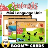 Boom™ Cards Animals Language Unit
