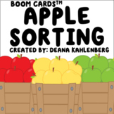 Boom Cards™️ Apple Sorting