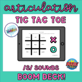 Boom Cards - Articulation Tic Tac Toe /s/ sounds