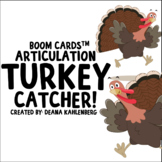 Boom Cards™️ Articulation Turkey Catcher!