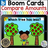 Boom Cards Back to School Apple Comparing Amounts