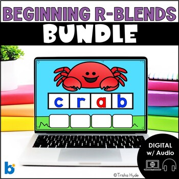 Preview of Beginning R Blends | Bundle | Phonics | Boom Cards