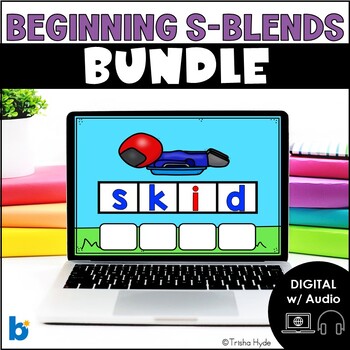 Preview of Beginning S Blends | Bundle | Phonics | Boom Cards