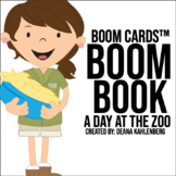 Boom Cards™️ Boom Book: A Day at the Zoo