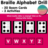 Boom Cards | Braille Drill Alphabet Activity