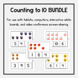 Boom Cards Bundle: Counting to 10