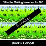 Boom Cards {Bundle} - Find the Missing number 0-100
