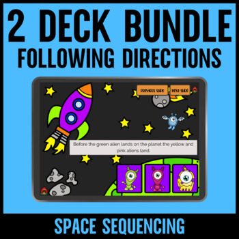 Preview of Bundle - Space Following Directions with Sequential Concepts