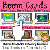 Boom™ Cards Bundle of 6 Shapes Geometry Digital Resources