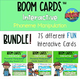Boom Cards™ CVC Phoneme Manipulation BUNDLE