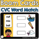 Boom Cards - CVC Word Match