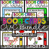 Boom Cards- CVC Words Digital Task Cards Bundle