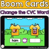 Boom Cards - Change the CVC Word