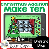 Christmas Addition Boom Cards Digital Resource December Ma