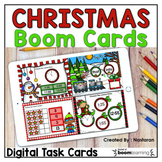 Boom Cards Christmas Math and Literacy Digital Centers