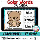 Boom Cards™ | Color Words