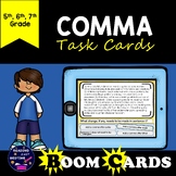 Boom Cards Comma Task Cards