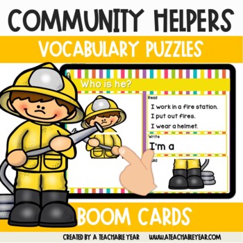 Boom Cards™ Community Workers 