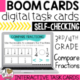 Boom Cards Compare Fractions