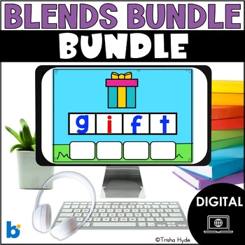Preview of Consonant Blends Bundle | Boom Cards