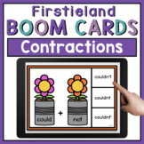Boom Cards Contractions Spring Summer Digital Distance Learning