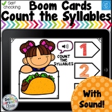 Boom Cards Counting Syllables Phonemic Awareness