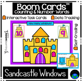 Boom Cards Counting and Number Words Sandcastle Windows