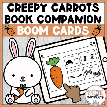 Preview of Creepy Carrots Book Companion Boom Cards