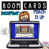 Boom Cards - December Match It Up